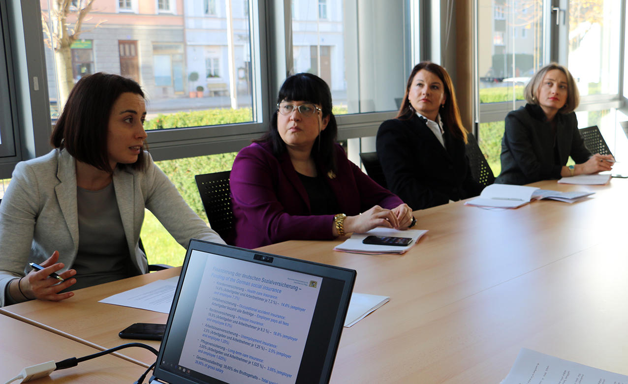 ბავარიის ჯანდაცვის სამინისტროში ქართულ დელეგაციასთან შეხვედრა გაიმართა