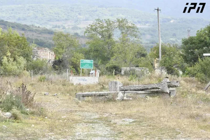 Security Service – Occupying forces erect illegal installations in Gugutiantkari village, Gori Municipality