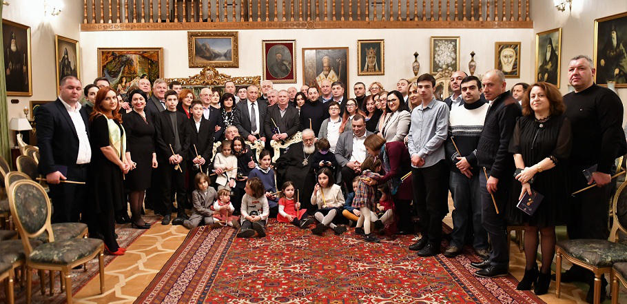 საპარლამენტო უმრავლესობის წევრები სრულიად საქართველოს კათოლიკოს-პატრიარქს ეწვივნენ
