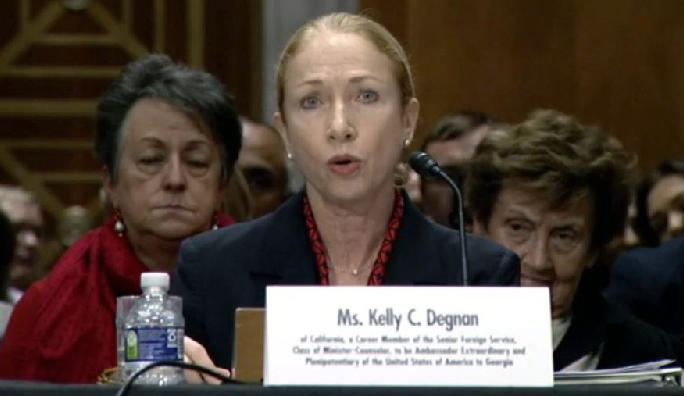 Kelly Degnan: Parliamentary elections later this year are an important opportunity for Georgians to show the world that the progress they have worked so hard for cannot be reversed