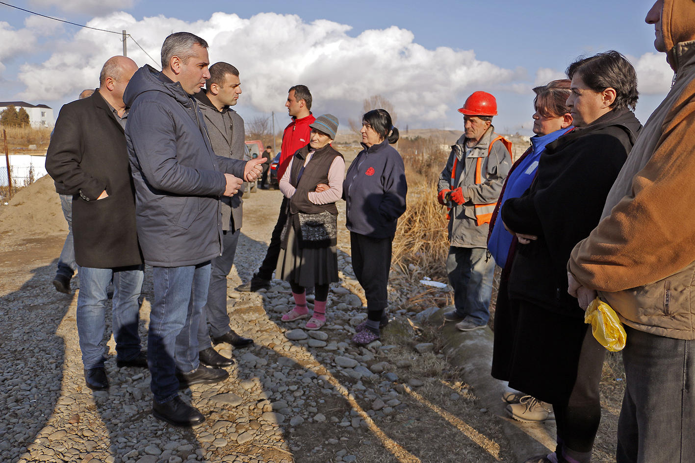 მარნეულში, დევნილი ოჯახებისთვის სოფლის ტიპის დასახლება შენდება