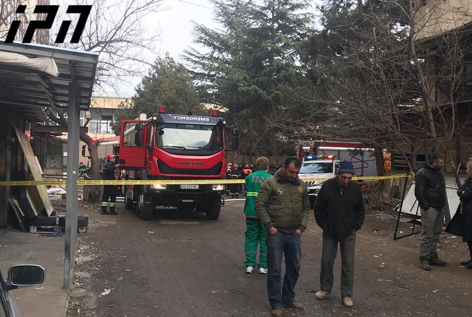 Fire kills one in Tbilisi