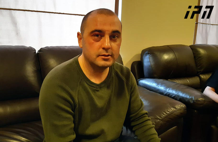 Levan Khabeishvili  of UNM beaten by ruling party members of Tbilisi City Council