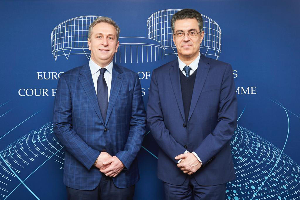 საკონსტიტუციო სასამართლოს თავმჯდომარე ადამიანის უფლებათა ევროპის სასამართლოს თავმჯდომარეს შეხვდა