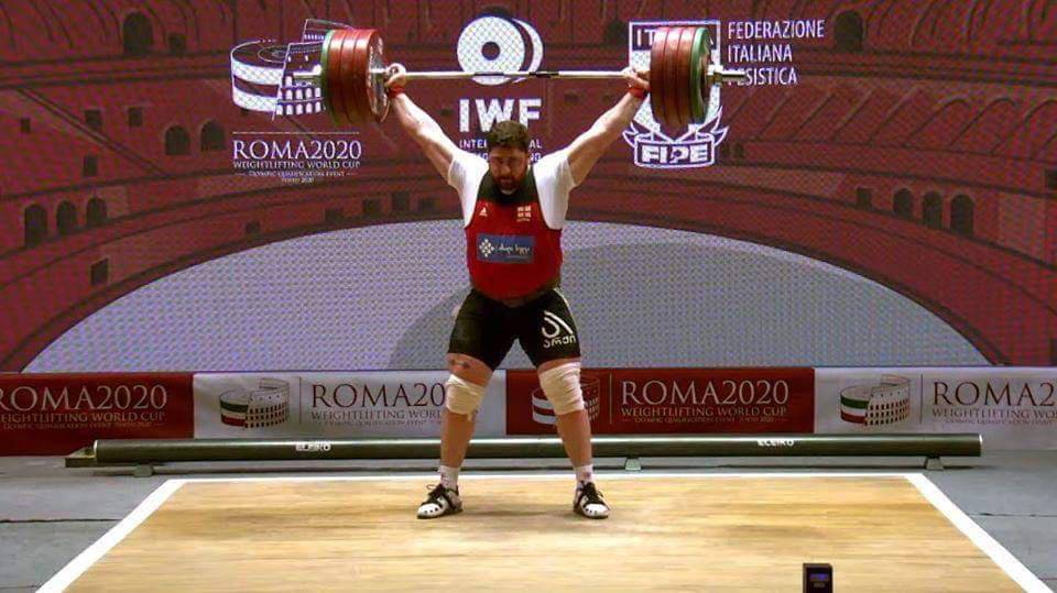 Georgian athlete wins three gold medals at World Weightlifting Championship in Italy