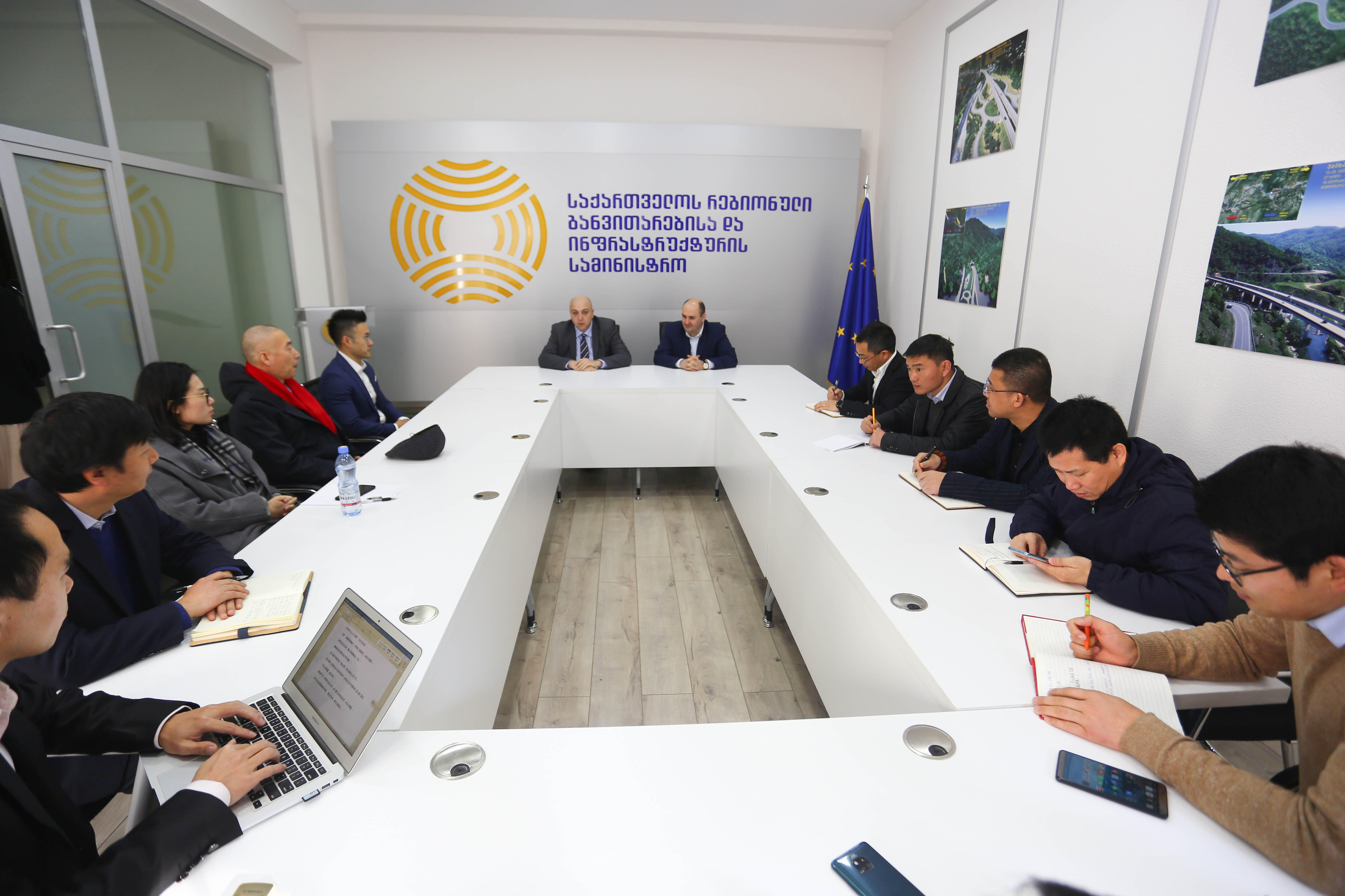 ჩინური კომპანიების წარმომადგენლებმა საქართველოს ინფრასტრუქტურისა და ჯანდაცვის სამინისტროებს საკარანტინო პირობების დაცვის შესახებ ინფორმაცია გააცნეს