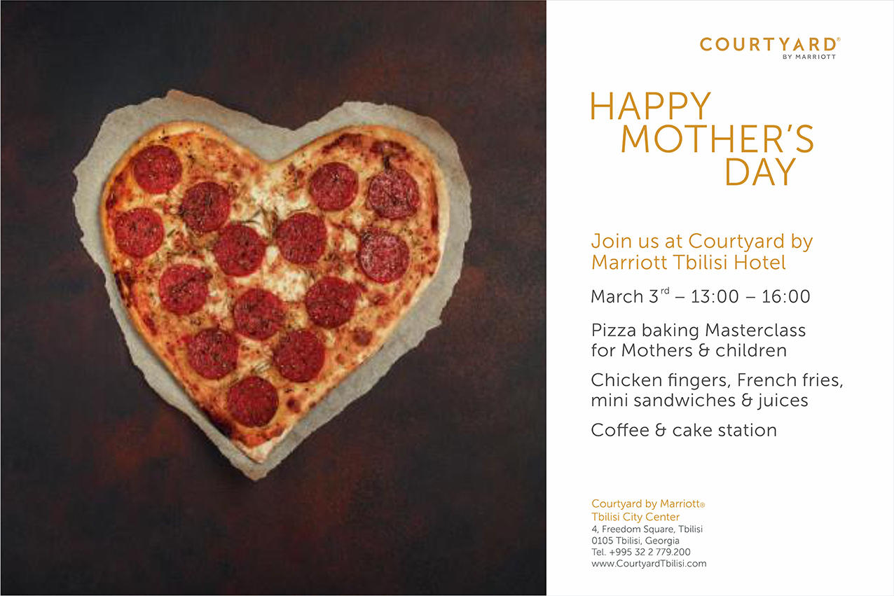 Celebrate Mother's Day at Courtyard by Marriott Tbilisi Hotel (Ad)