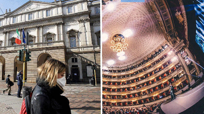 იტალიაში კორონავირუსის გავრცელების თავიდან ასაცილებლად „ლა სკალა“ დროებით დაიხურა