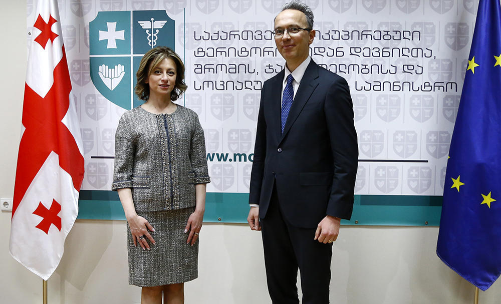 ჯანდაცვის მინისტრმა საქართველოს მოქალაქის ჯანმრთელობის შესახებ ინფორმაცია იტალიის ელჩისგან მიიღო