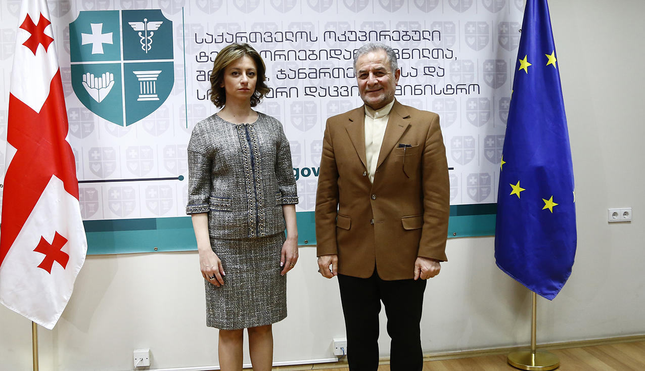 ეკატერინე ტიკარაძე - ირანის ელჩთან შეხვედრაზე წამოიჭრა საკითხი მინისტერიალი გაიმართოს, რათა კორონავირუსთან ბრძოლის საკითხებზე გადაწყვეტილებები მივიღოთ