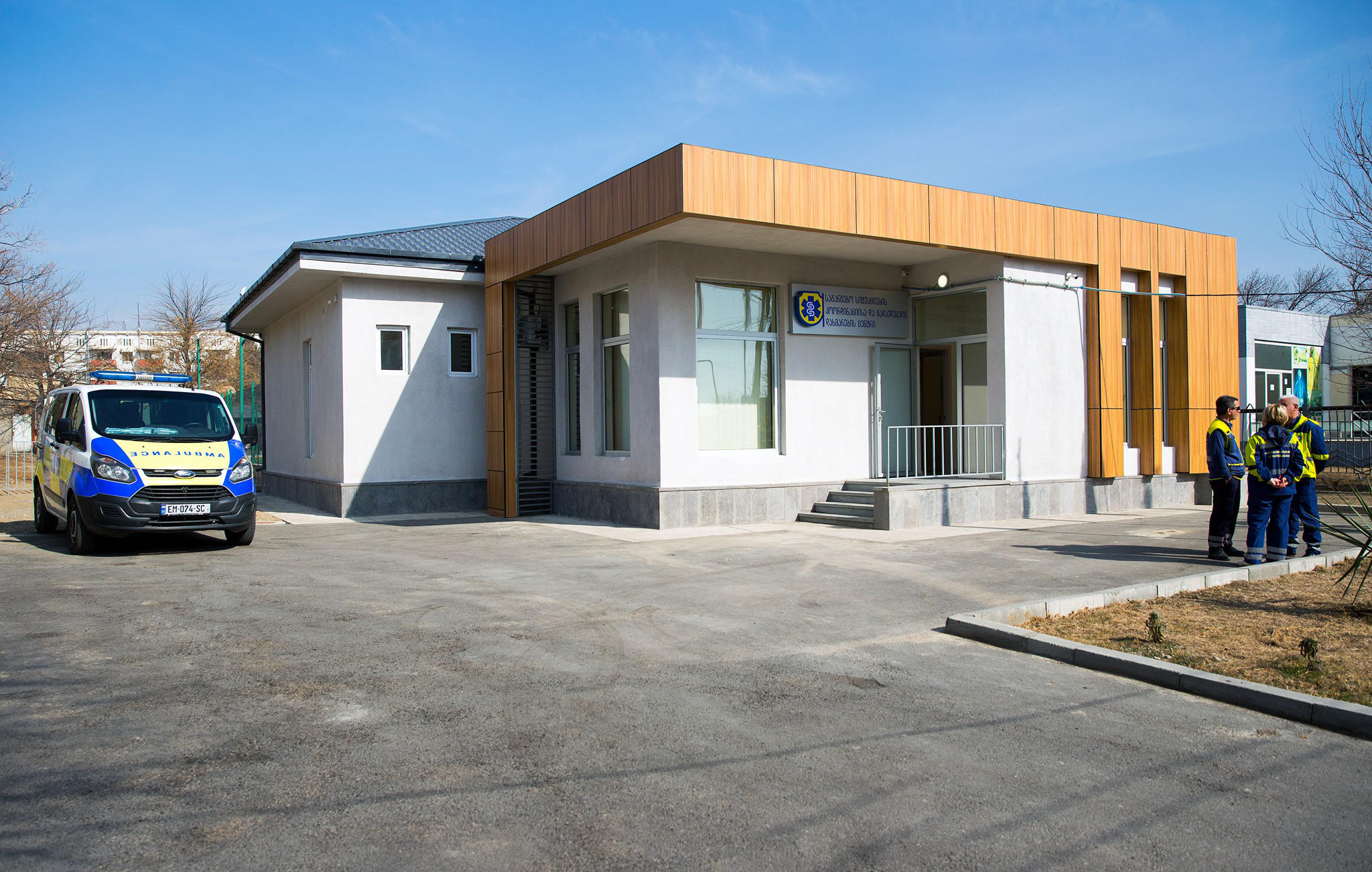 გარდაბნის სასწრაფო სამედიცინო დახმარებას ახალი შენობა გადაეცა