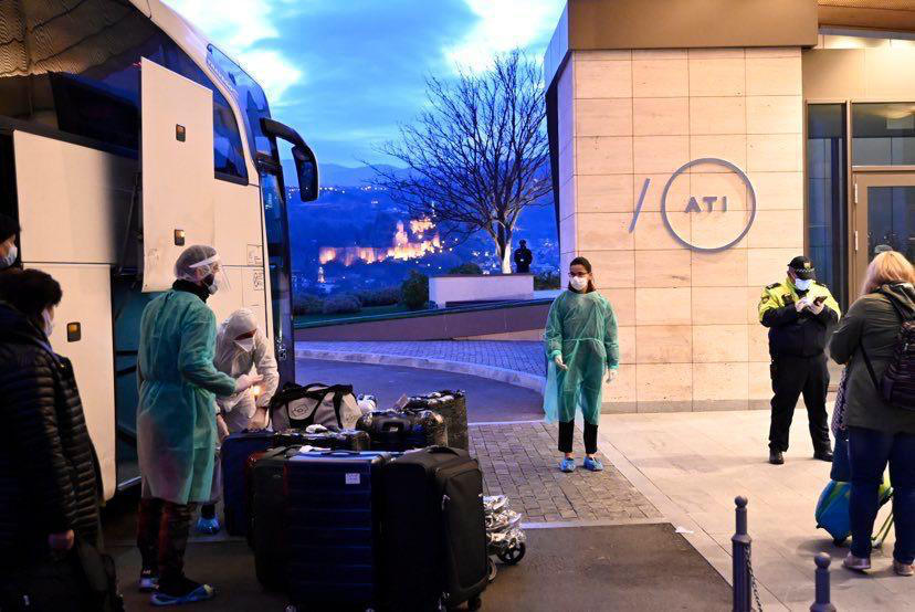 მარიამ ქვრივიშვილმა მოქალაქეების საკარანტინო სივრცეში განთავსების პროცესში მიიღო მონაწილეობა