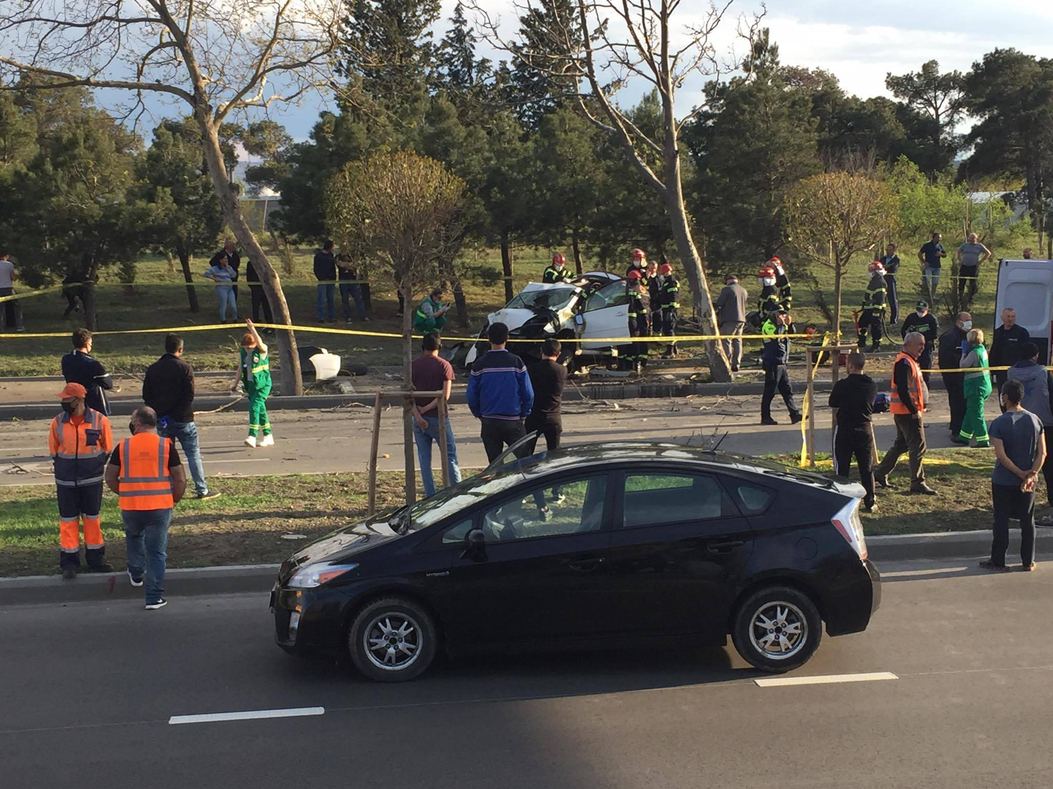 კახეთის გზატკეცილზე ავტოსაგზაო შემთხვევას ერთი ადამიანი ემსხვერპლა, ერთი კი დაშავდა