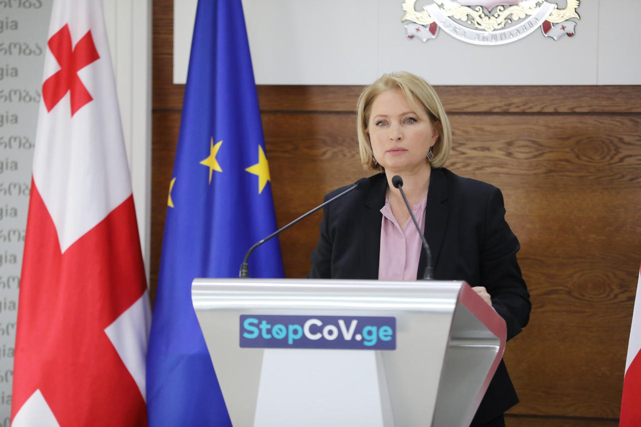 ნათია თურნავამ სებასტიან მოლინეუსთან ონლაინ შეხვედრა გამართა