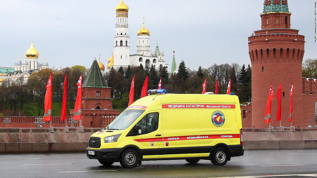 Russia reports 232 deaths from coronavirus in last 24 hours