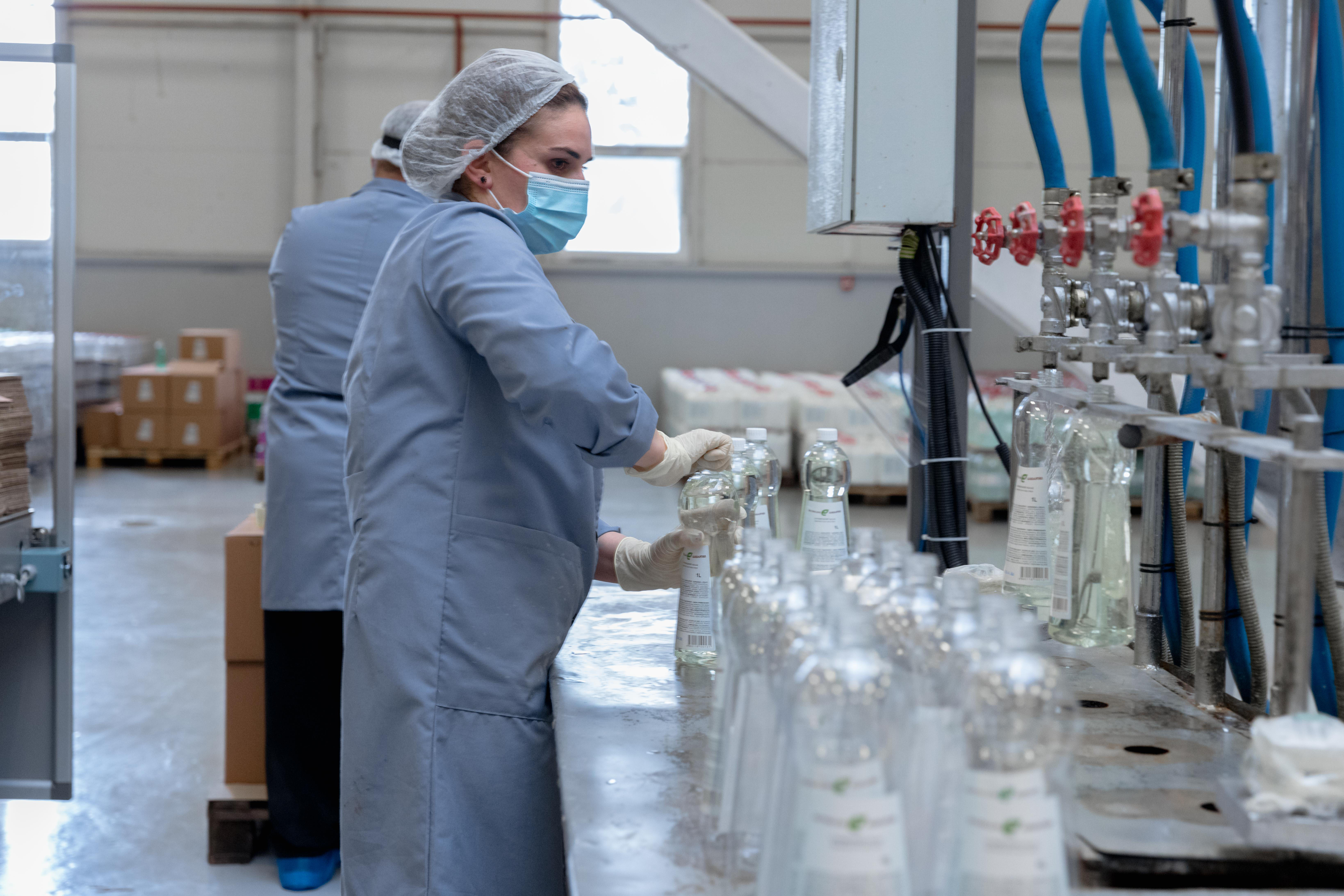 "თიბისის” მხარდაჭერით, სადეზინფექციო საშუალებების მწარმოებელი - შპს „ეკო ბოჰემია“ გაიხსნა