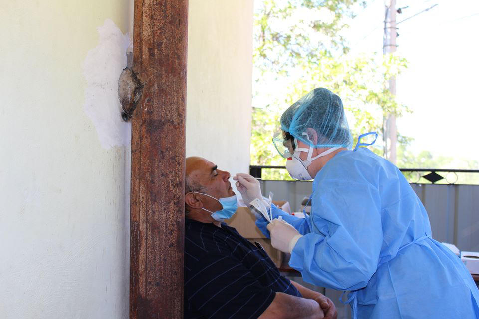 ბოლნისის მერი - სოფელ მუშევანში PCR ტესტირების მეთოდით მოსახლეობის შემოწმება აქტიურად გრძელდება