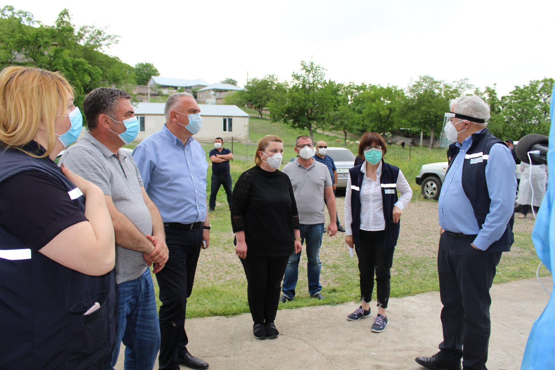 სოფელ მუშევანში გაფართოებული PCR ტესტირება ჩატარდა, ლუგარის ლაბორატორიაში 574 საკვლევი მასალა გადაიგზავნა