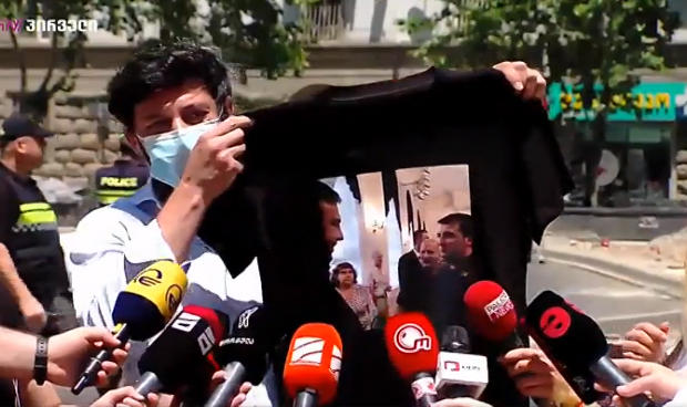 Каха Каладзе – Физическое насилие места не имело, были два провокатора, которые пытались внести беспорядок - Если МВД сочтет, что с кем-то физически расправились, должно начаться расследование