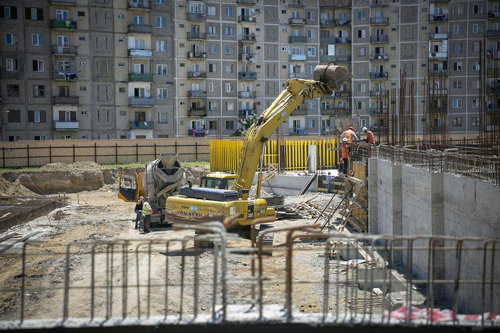 თბილისის მერის მოადგილე სპორტული ობიექტების მშენებლობის პროცესს გაეცნო