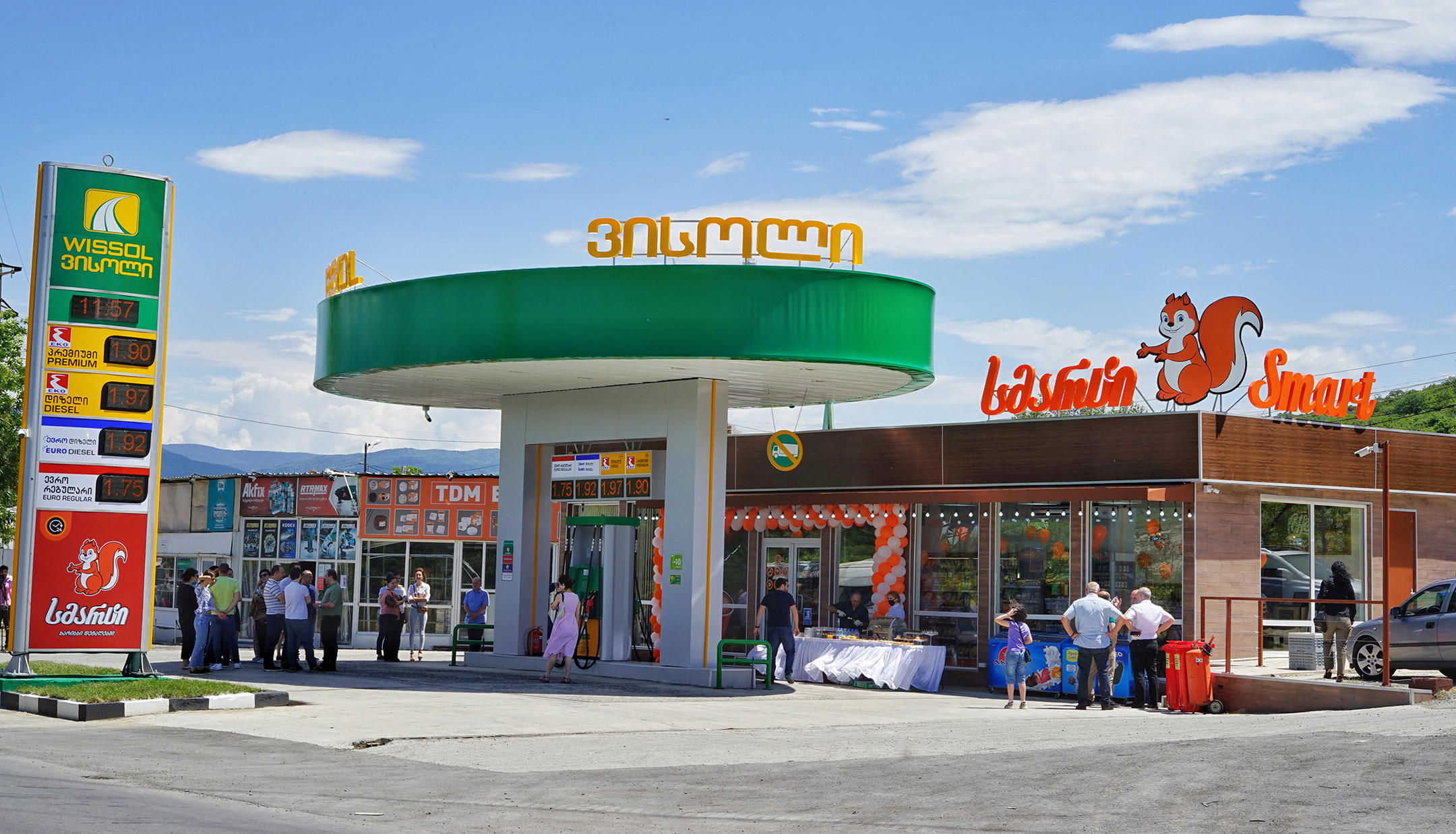 „ვისოლი“ Smart Pay ფორმატის ავტოგასამართი სადგურების ქსელს ავითარებს