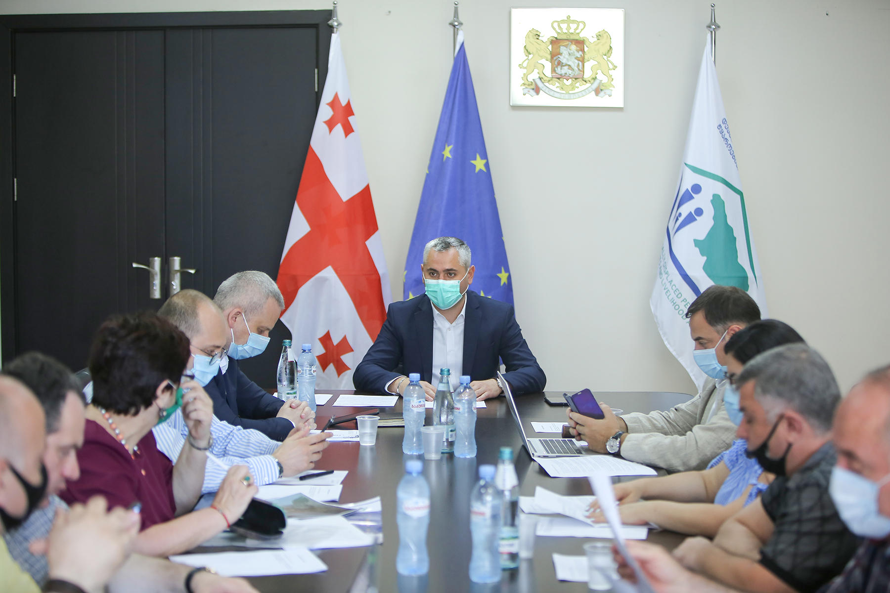 დევნილთა სააგენტოში საექსპერტო ჯგუფის შეხვედრა გაიმართა