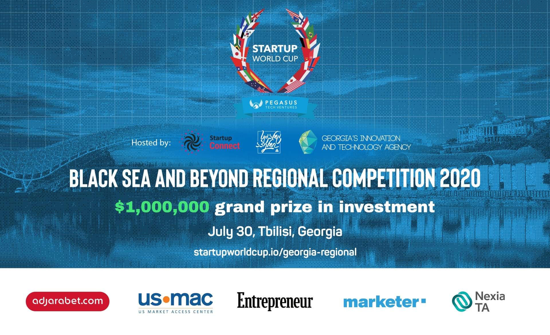Startup World Cup-ის რეგიონალურ ღონისძიებას საქართველო უმასპინძლებს