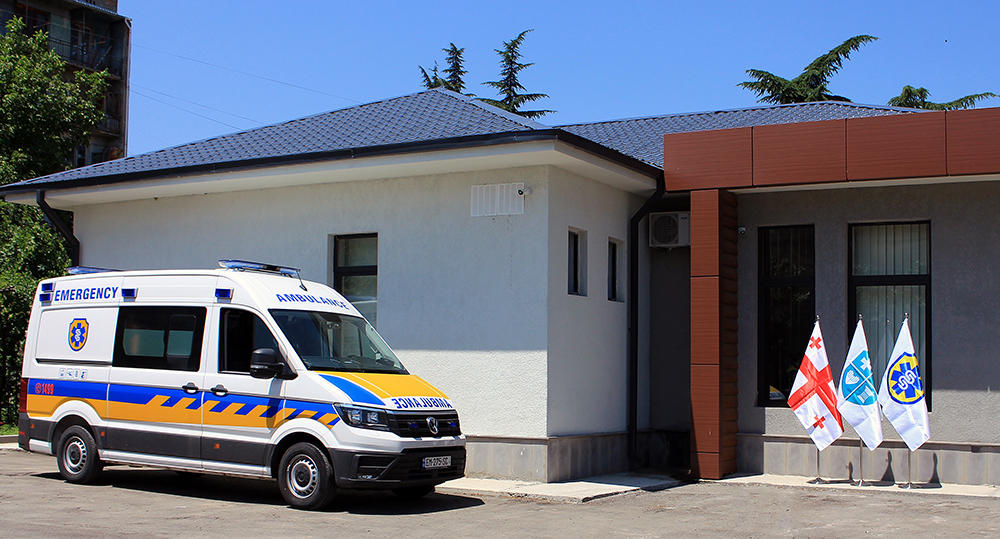 გურჯაანში საგანგებო სიტუაციების კოორდინაციისა და გადაუდებელი დახმარების ცენტრის ახალი შენობა გაიხსნა