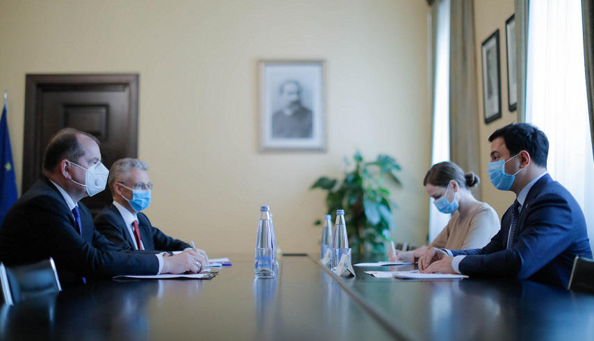 არჩილ თალაკვაძემ და ევროკავშირის სადამკვირვებლო მისიის ახალმა ხელმძღვანელმა ოკუპირებულ ტერიტორიებზე არსებული ვითარება განიხილეს