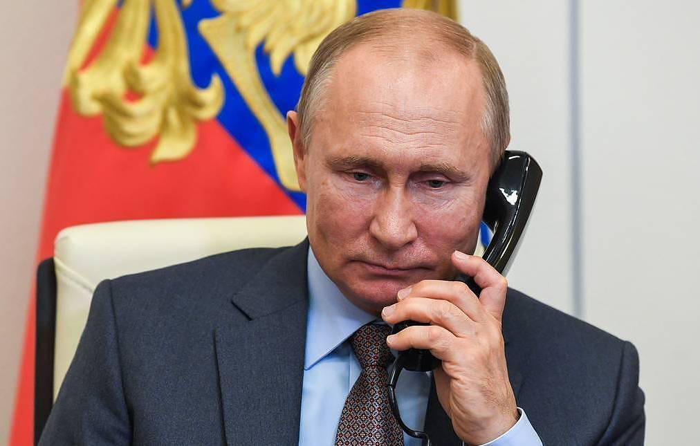 ვლადიმერ პუტინსა და ოკუპირებული აფხაზეთის ე.წ. პრეზიდენტ ასლან ბჟანიას შორის სატელეფონო საუბარი შედგა