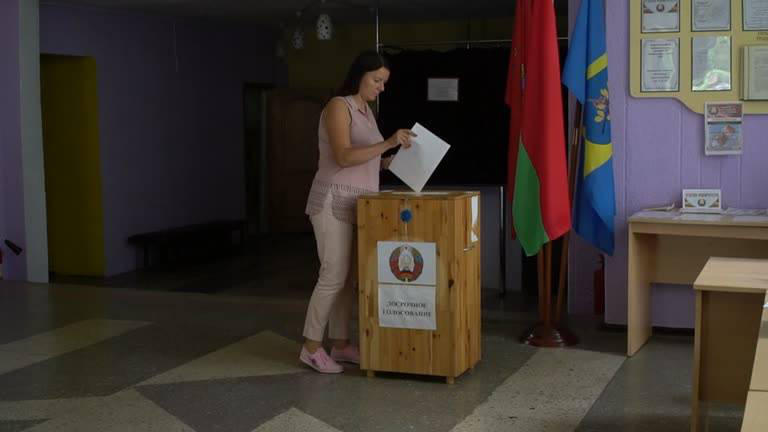 ბელარუსში საპრეზიდენტო არჩევნები მიმდინარეობს