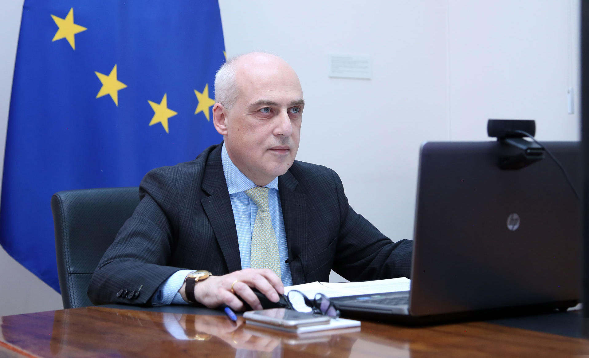 დავით ზალკალიანი - მოვუწოდებთ პარტნიორებს, საქართველოს ოკუპაციის საკითხი ევროპული უსაფრთხოების დღის წესრიგის უპირველეს თემად აქციონ