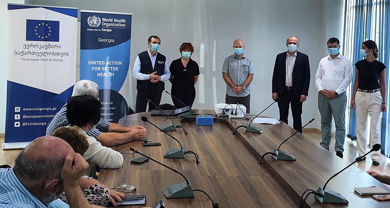 საქართველოს რეგიონებში COVID-19- ის გავლენის შესამცირებლად, ჯანმო-ს და ევროკავშირის მხარდაჭერით, სასწრაფო სამედიცინო დახმარების პერსონალის ტრენინგები ჩატარდა