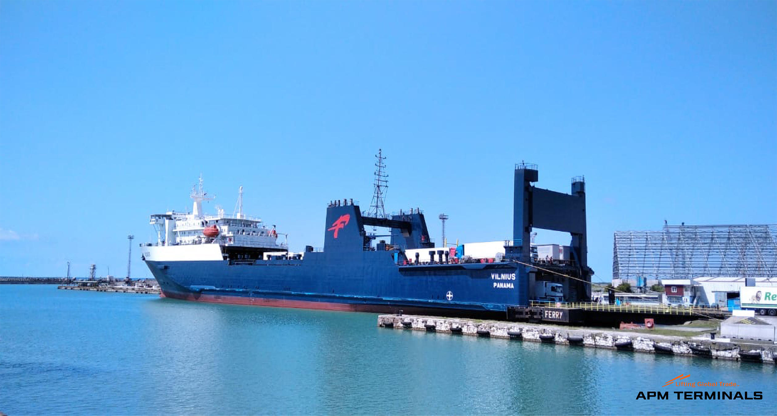UKRFerry Vessels resumes calling Poti Sea Port on regular basis