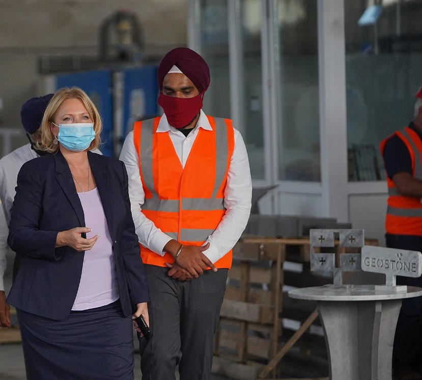 ნათია თურნავა - მინდა ყველას მოვუწოდო, განსაკუთრებული ყურადღება მიაქციონ ქართული წარმოების საშენ მასალას და შეიძინონ ადგილობრივი პროდუქცია