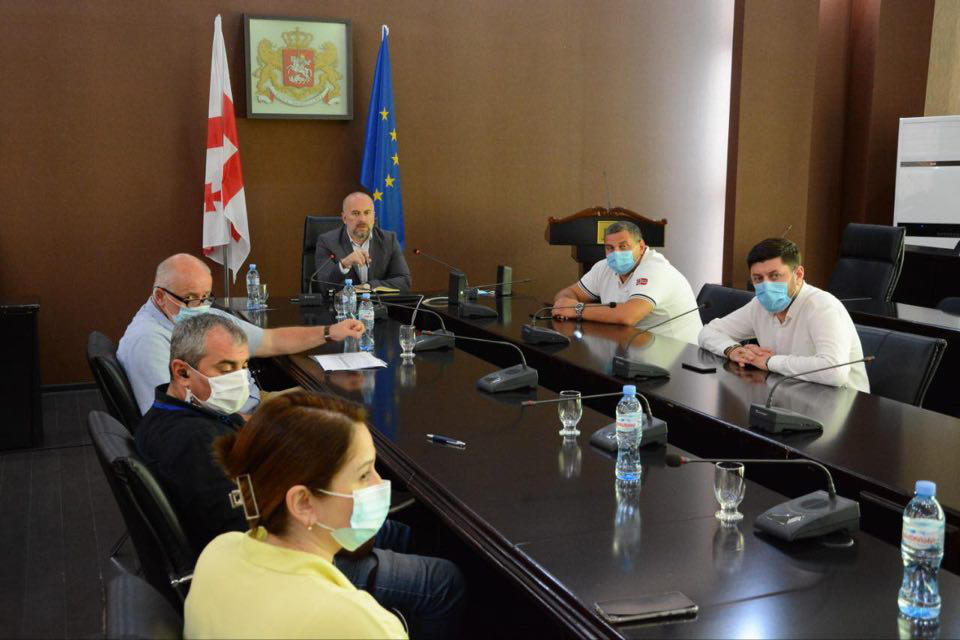იმერეთში სახელმწიფო რწმუნებული ჯანდაცვის სფეროს წარმომადგენლებს შეხვდა