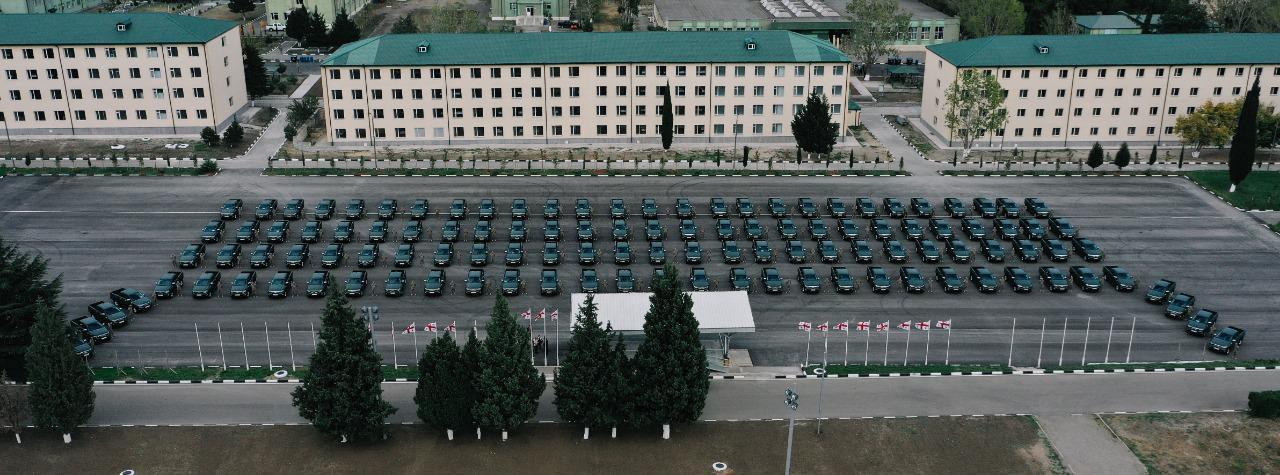 საქართველოს თავდაცვის ძალებში ავტოპარკის განახლების პროცესი გრძელდება