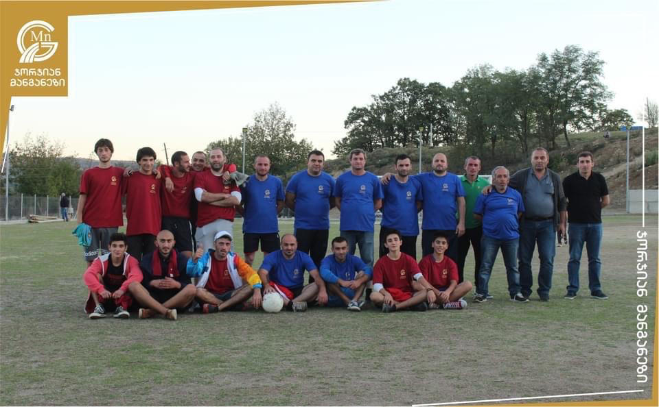 „ჯორჯიან მანგანეზის“ მხარდაჭერით, სოფელ დარკვეთში ფეხბურთის სტადიონი მოეწყო