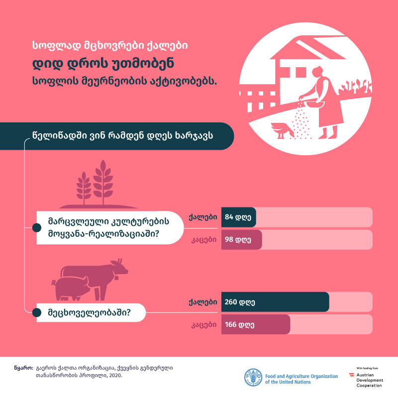 15 ოქტომბერს სოფლად მცხოვრები ქალების დღე აღინიშნება