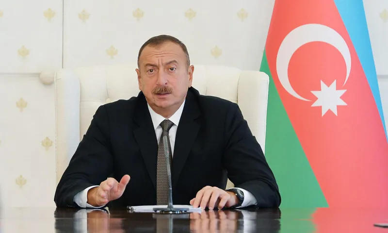 Ilham Aliyev says Baku is ready to agree on ceasefire regime