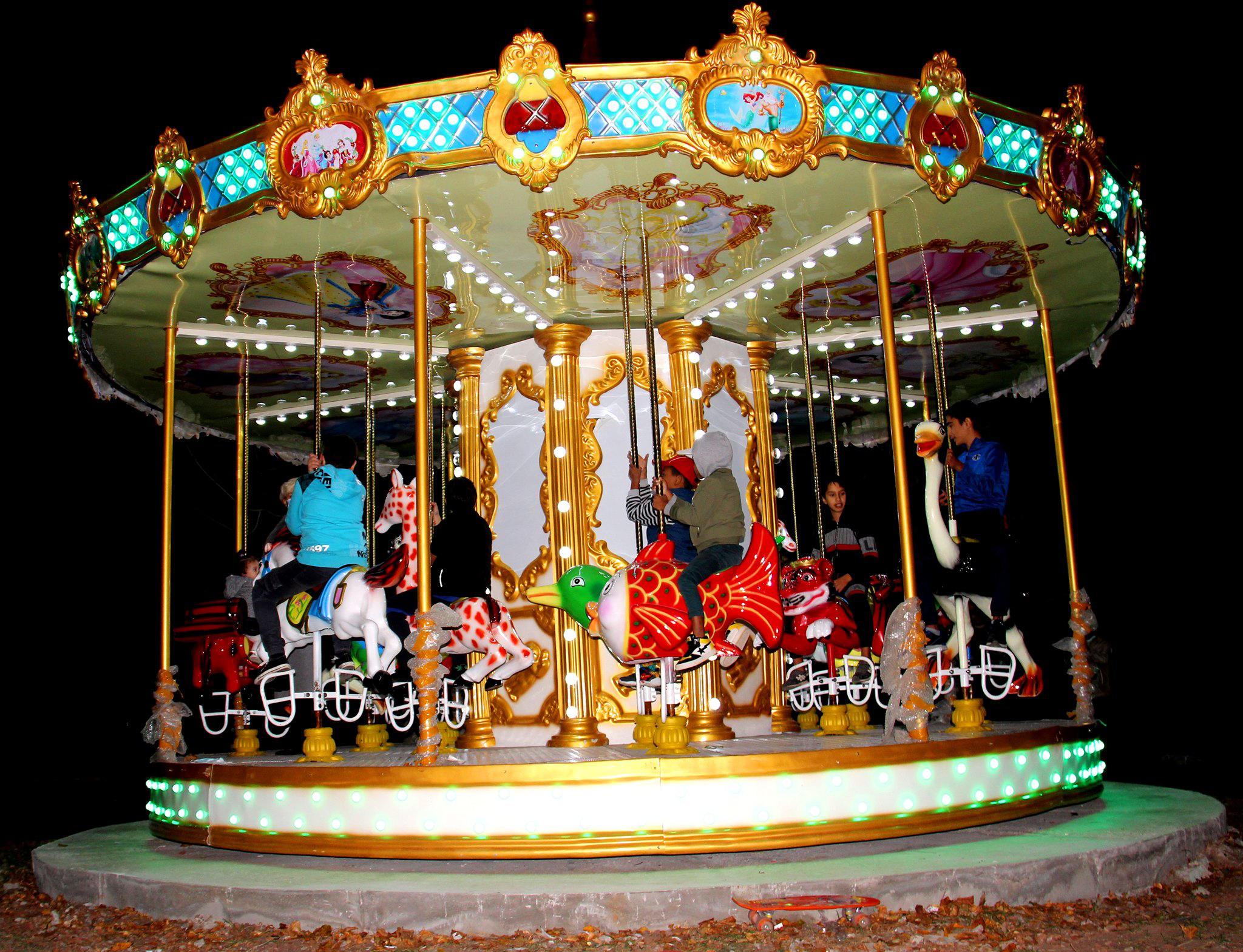 გორის „ახალბაღში“ ახალ ატრაქციონებს ამონტაჟებენ