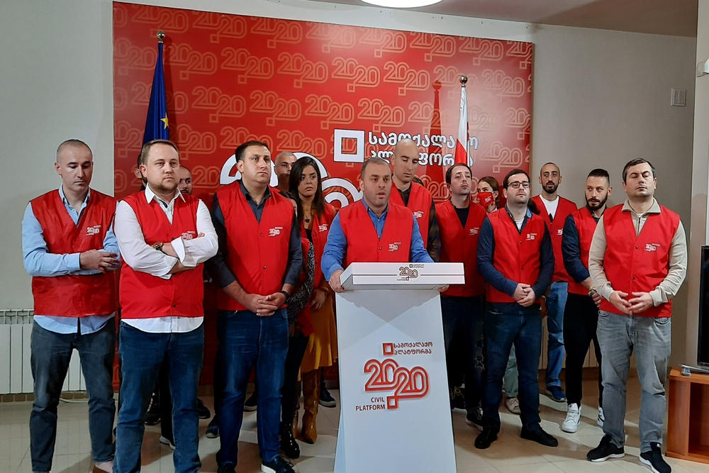 „სამოქალაქო პლატფორმა 20/20“ საპარლამენტო არჩევნებთან დაკავშირებით განცხადებას ავრცელებს