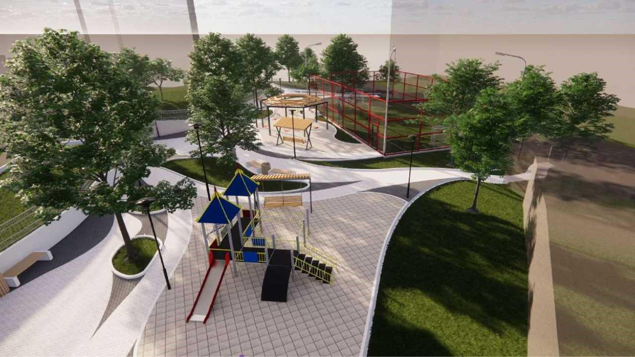 ვარკეთილში სკვერი და სპორტული მოედანი ეწყობა