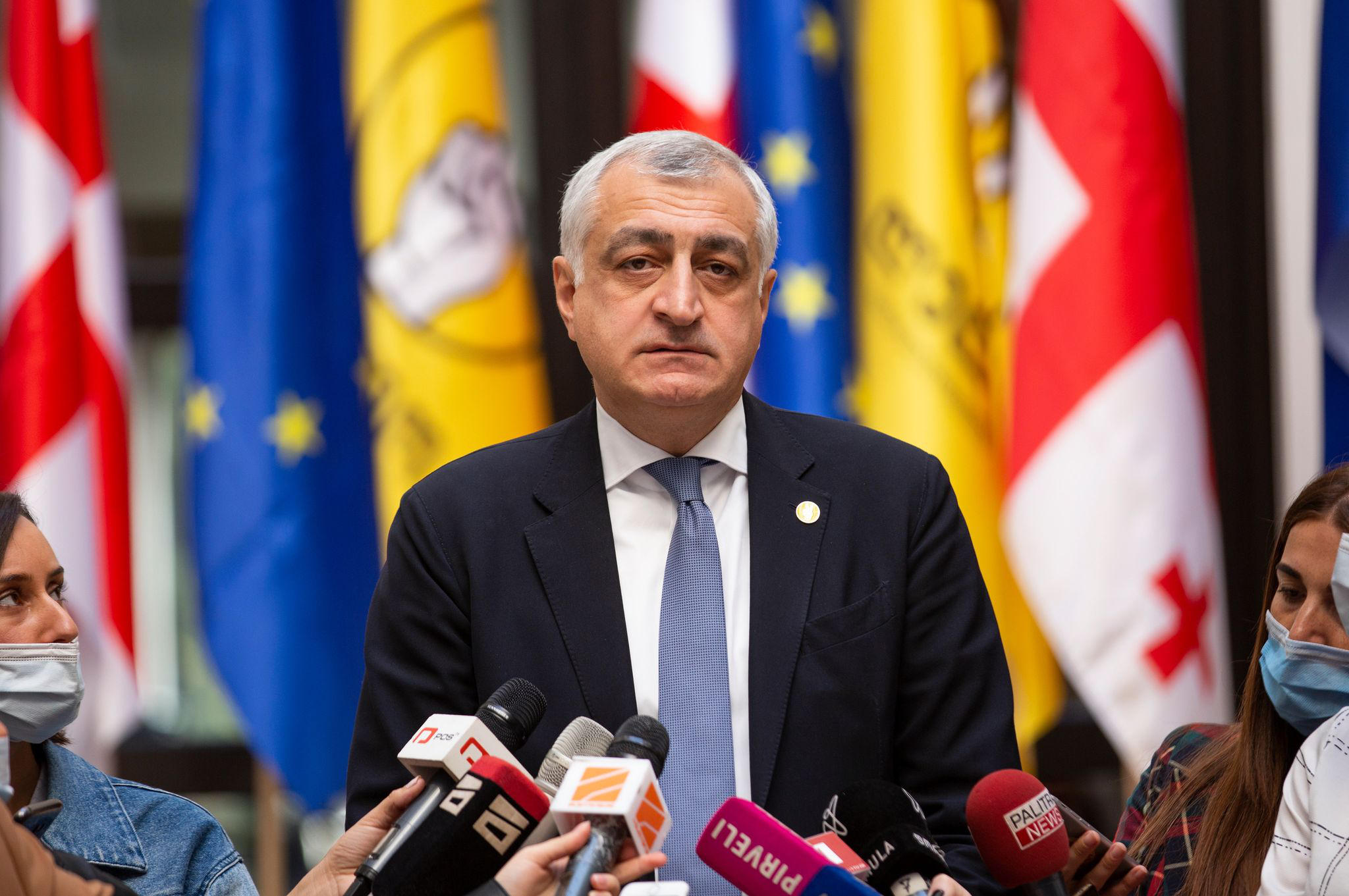 Mamuka Khazaradze: the queues at the polling stations are an indication that the 12-year rule of the oligarch has reached everyone's neck, this cascade of lies must end in this country - we are winning today
