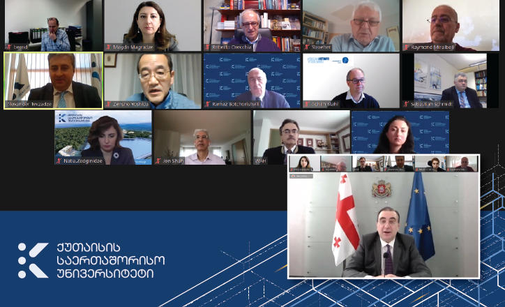 ქუთაისის საერთაშორისო უნივერსიტეტის საერთაშორისო მრჩეველთა საბჭომ უნივერსიტეტის განვითარების პირველი ეტაპი შეაჯამა