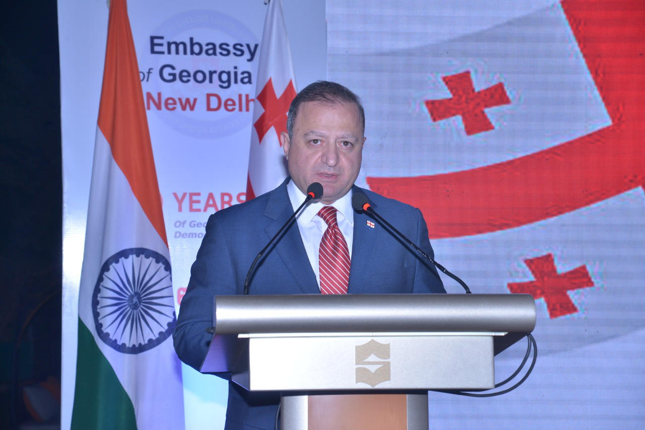 “The Knight in the panther’s skin" published in Hindi in India