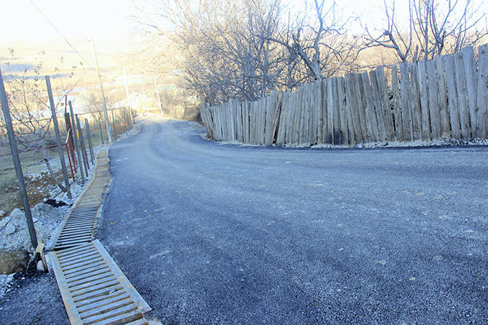 ხიდისთავში საუბნო გზის რეაბილიტაცია დასრულდა