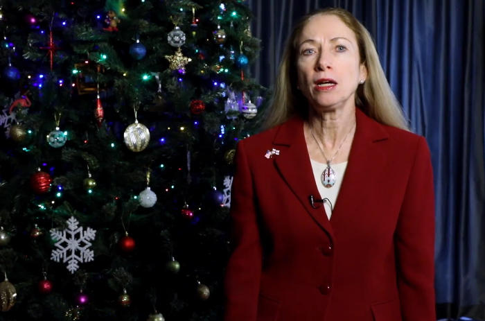 კელი დეგნანი და აშშ-ის ყოფილი ელჩები საქართველოს მოქალაქეებს ახალ წელს ულოცავენ