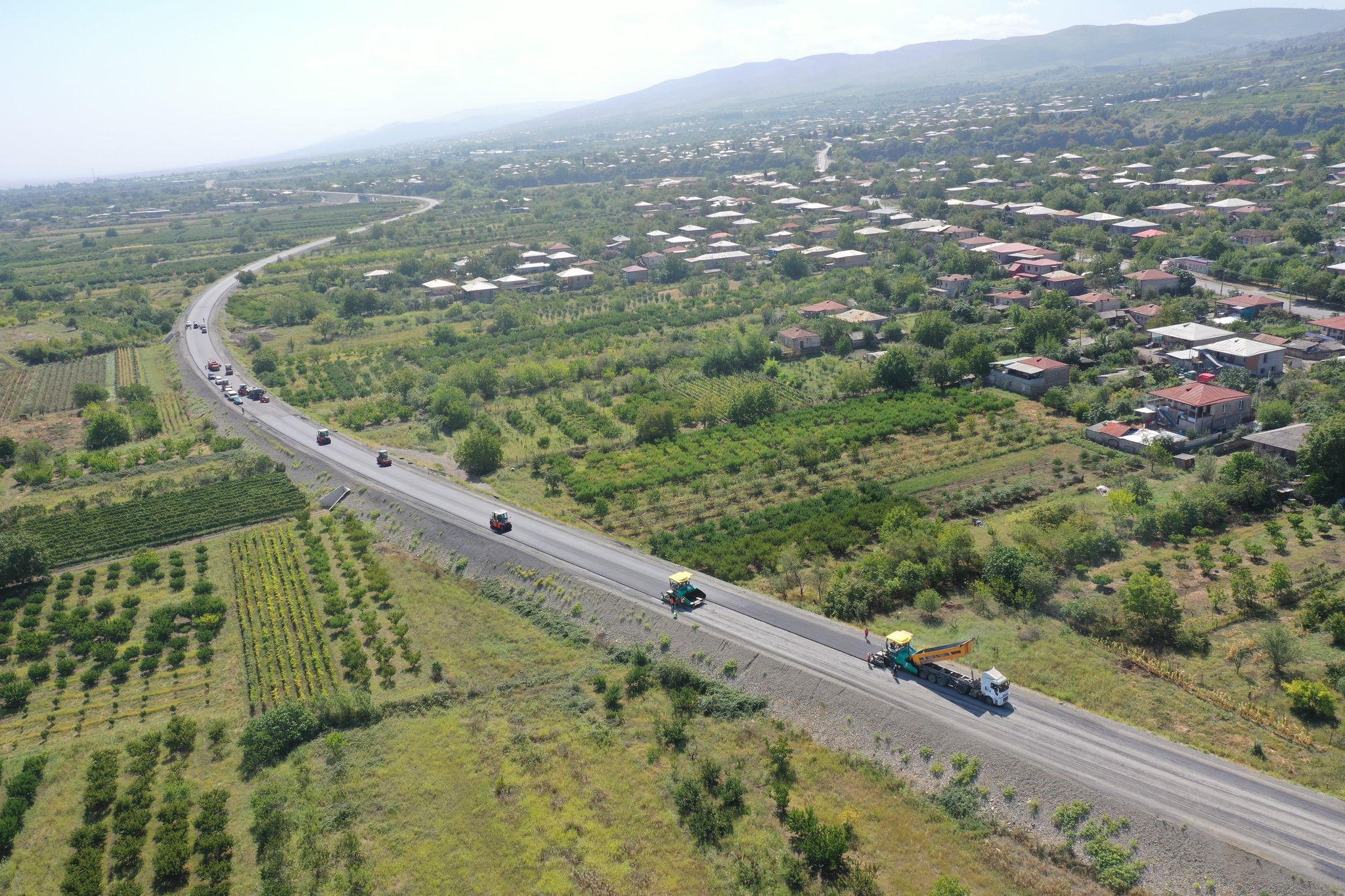 ბაკურციხე-გურჯაანის შემოვლითი გზის მშენებლობა გაზაფხულზე დასრულდება