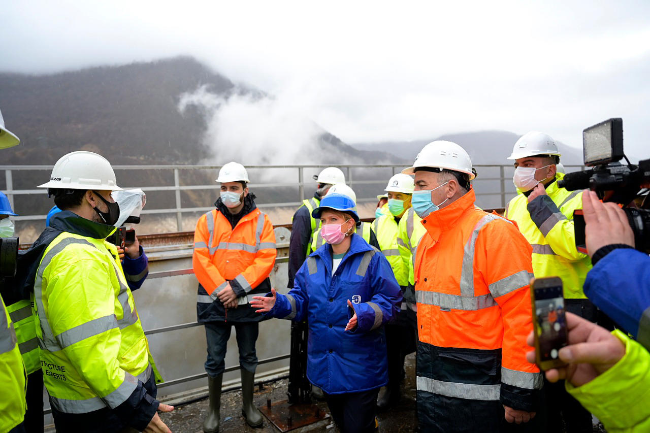 ნათია თურნავა - „ენგურჰესის" რეაბილიტაციის შემდეგ ელექტროენერგიის არსებულ გამომუშავებას სულ მცირე, 100 მილიონი კილოვატი დაემატება